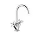 DORNBRACHT-Waschtisch-Einlochbatterie-mit-Ablaufgarnitur-VAIA-22513809-Chrom-22513809-00 gallery number 1